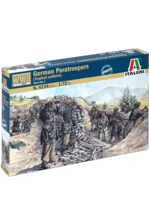 WWII German Paratroopers (Tropical Uniform) Figuren Gereduceerde Prijs
