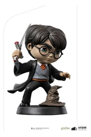 Superprijs Harry Potter Mini Co. PVC figuur Harry Potter met Zwaard van Griffoendor 14 cm Figuurtje
