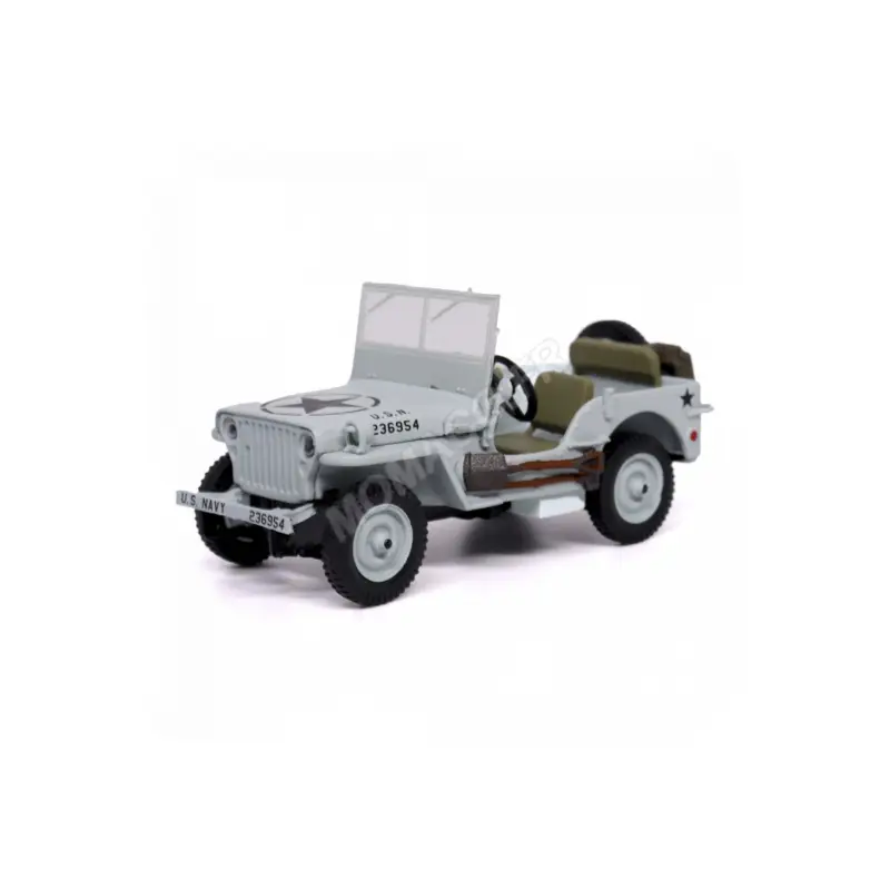Jeep willys "us navy" Miniatuur Lage Kosten