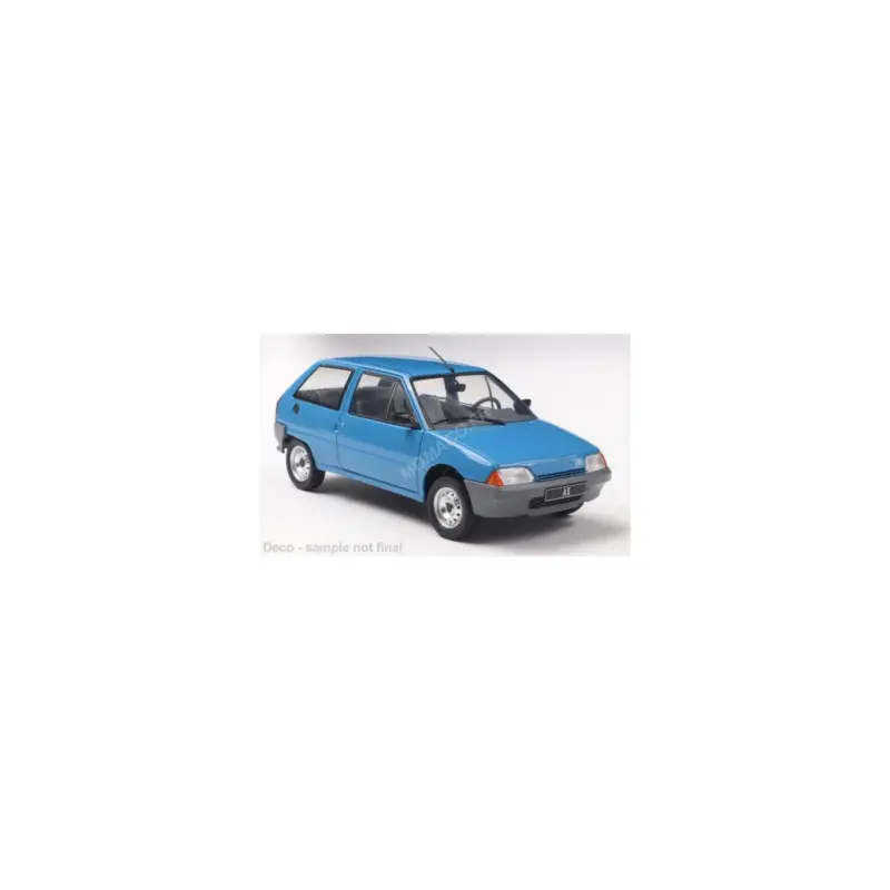Express Levering Citroen ax 1986 bleu Miniatuur