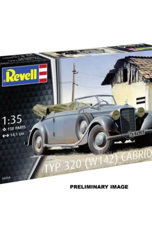 Alleen Vandaag Model Set Typ 320 (W142) Convertible Schaalmodel