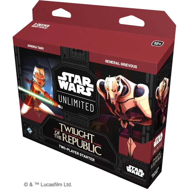 SW Unlimited : Twilight of the Republic 2P Set EN Seizoensaanbieding