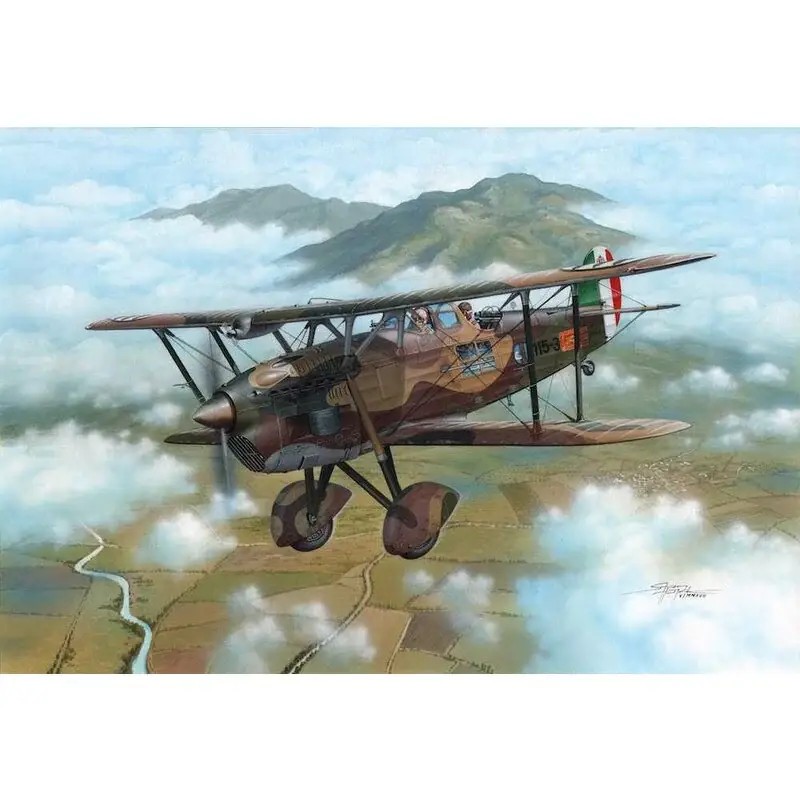 Actieprijs IMAM (Romeo) Ro.37 A30-motor In het begin van de jaren 1930 exploiteerde de Italiaanse Regia Aeronautica IMAM Ro.1 (licentie-geb