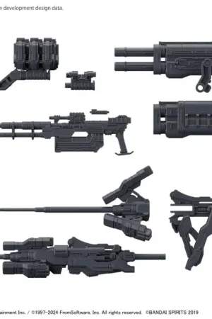 30MM - Option parts set Armored Core VI Weapon set 02 - Model Kit Laatste Versie