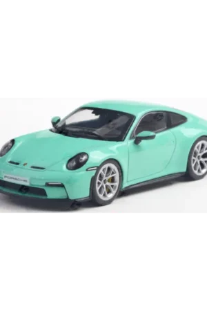 Hoge Kwaliteit Porsche 911 (992) gt3 touring mint green 2023 1/43 Miniatuur
