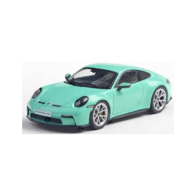 Hoge Kwaliteit Porsche 911 (992) gt3 touring mint green 2023 1/43 Miniatuur