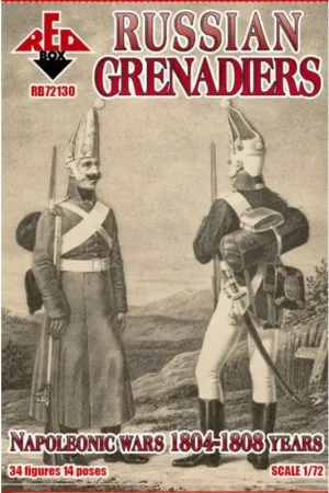 Gereduceerde Prijs Napoleontische Russische Grenadiers.1804-1808 Figuren