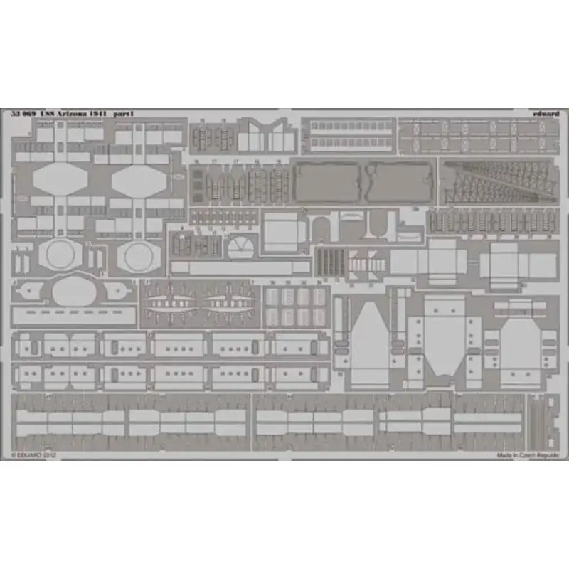 Premium USS Arizona 1941 (designed to be used with Hobby Boss kits) Accessoire