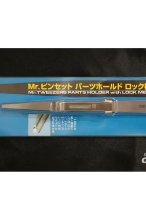 Mr Hobby -Gunze Mr. Tweezers Parts Holder w/ lock mechanism Direct Beschikbaar
