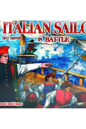 Favoriet Italiaanse Sailors in Battle 16-17 eeuw Figuren