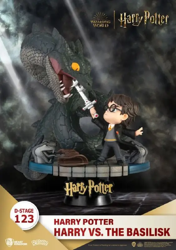 Harry Potter D-Stage PVC-diorama Harry vs. de Basilisk 16 cmv Lage Prijs