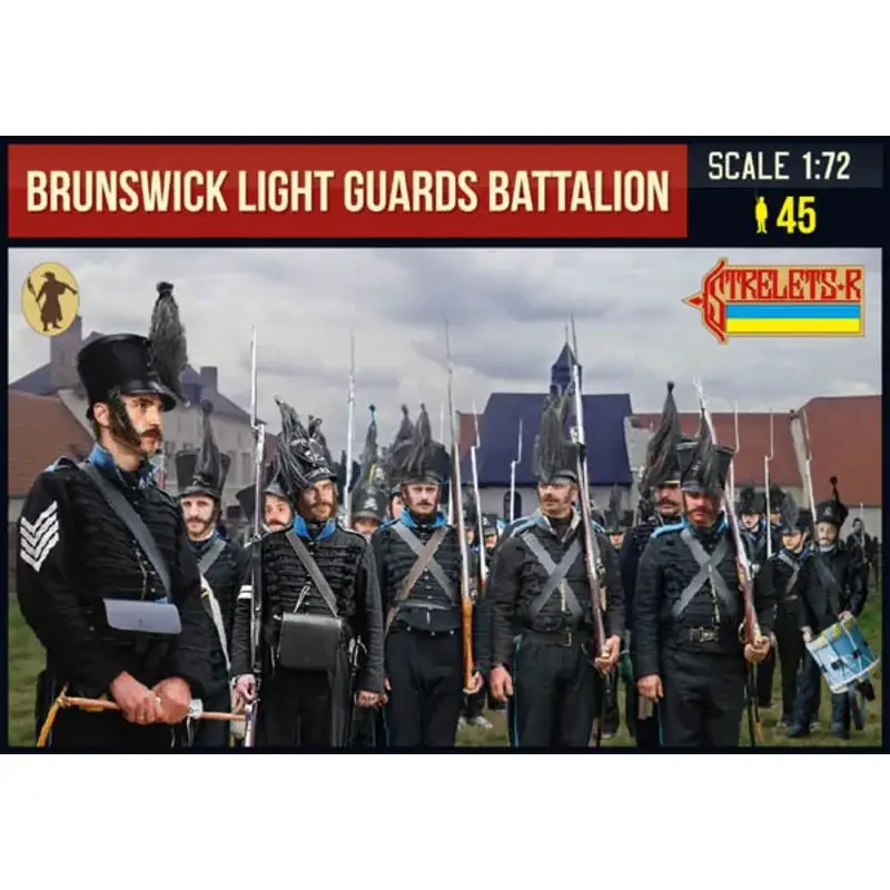Brunswick Light Guards Bataljon Napoleontisch Figuren Hete Deal