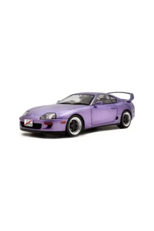 Solido 1807607 toyota supra mk4 (a80) solido works purple 1993 1/18 Miniatuur Rechtstreeks Van De Fabrikant