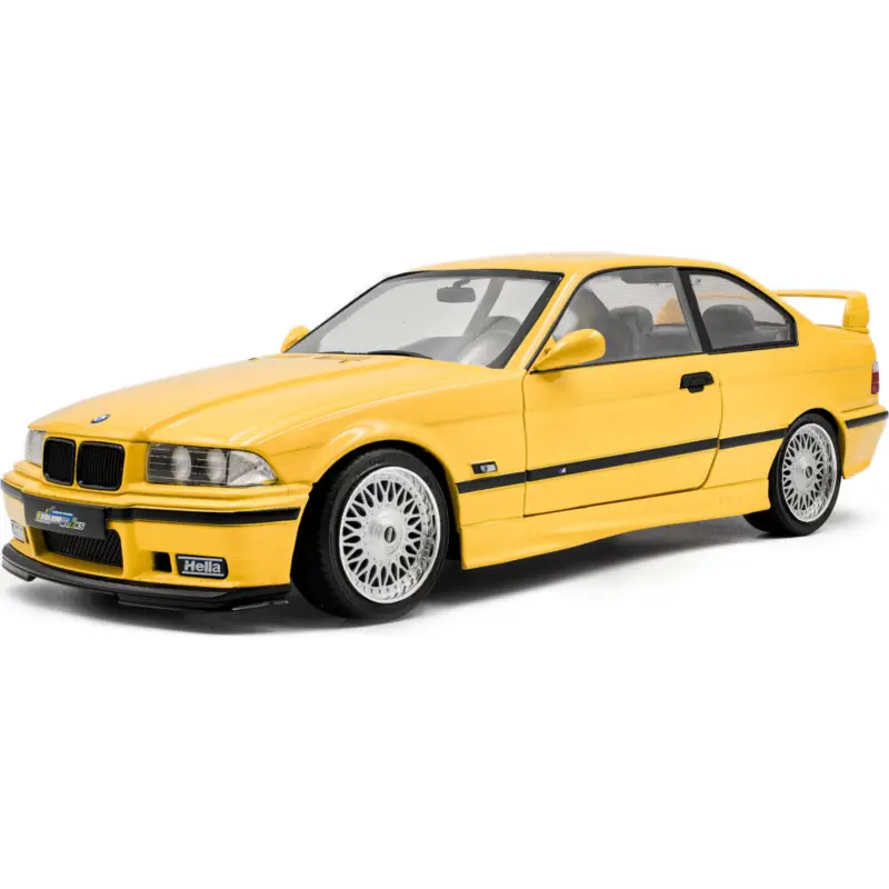 Solido 1803917 bmw m3 coupe solido works dakar yellow 1991 1/18 Miniatuur Superprijs