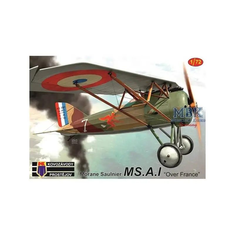 Morane Saulnier MS.A.I "Over France" Schaalmodel Flitsaanbieding