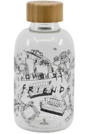 Op = Op FRIENDS - Glazen Fles - Klein Formaat 620ml