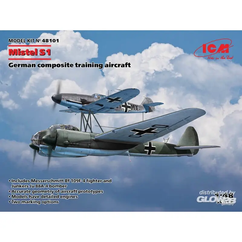 Mistel S1, Duits composiet trainingsvliegtuig Schaalmodel Aanbieding