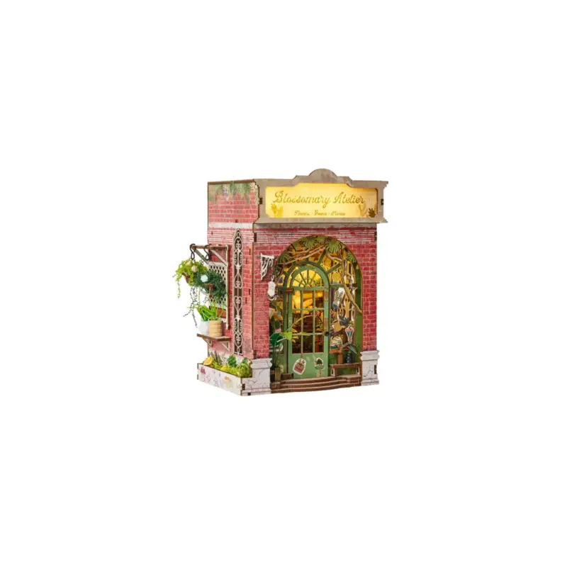 Aanbieding Puzzle 3D Serre Livres Mini Book Nook BLOSSOMARY ATELIER