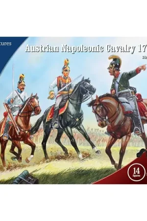 Dagaanbieding Perry Miniatures - Napoleontische Oostenrijkse 'Duitse' cavalerie (Cuirassiers, Dragoons, Chevauxlegers) 1798-1815