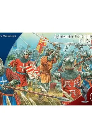 Perry Miniatures - Agincourt Foot Knights Figuren Direct Beschikbaar