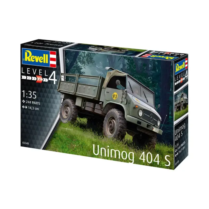 Weekendaanbieding Model Set Unimog 404 S Schaalmodel