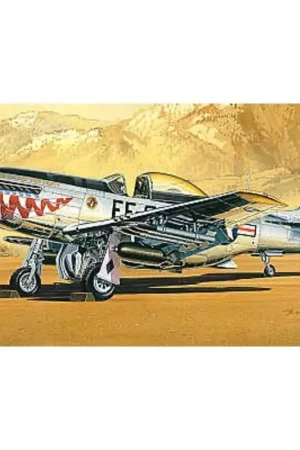 North American P-51D Mustang Korean War with rockets and bombs Schaalmodel Nu Kopen