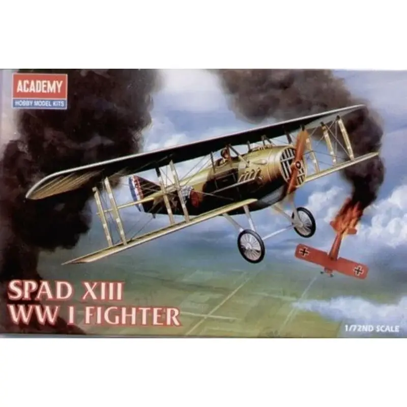 Alleen Vandaag SPAD XIII WWI Fighter 1:72 (Academy N°1623) Schaalmodel