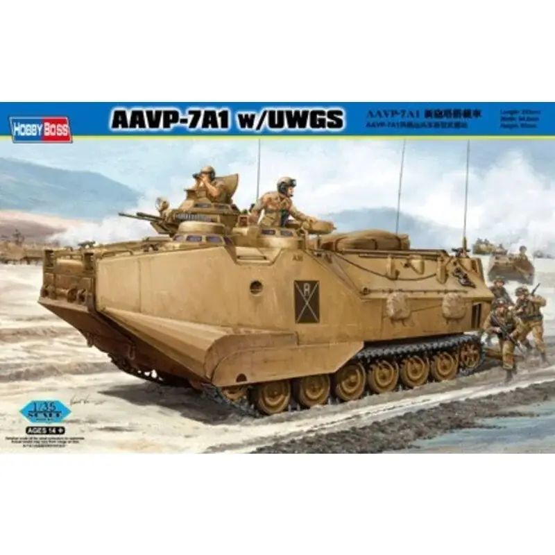 Direct Verzonden AAVP-7a with UWGS Schaalmodel