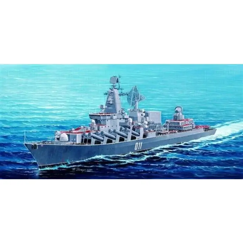 Koop Online Sistership Moskva: Russian Navy Varyag Schaalmodel