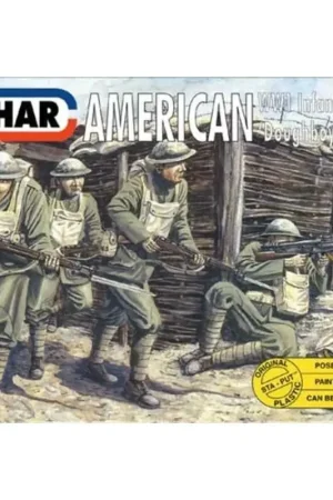 Express Levering WWI American ′Doughboys′ Infantry Figuren
