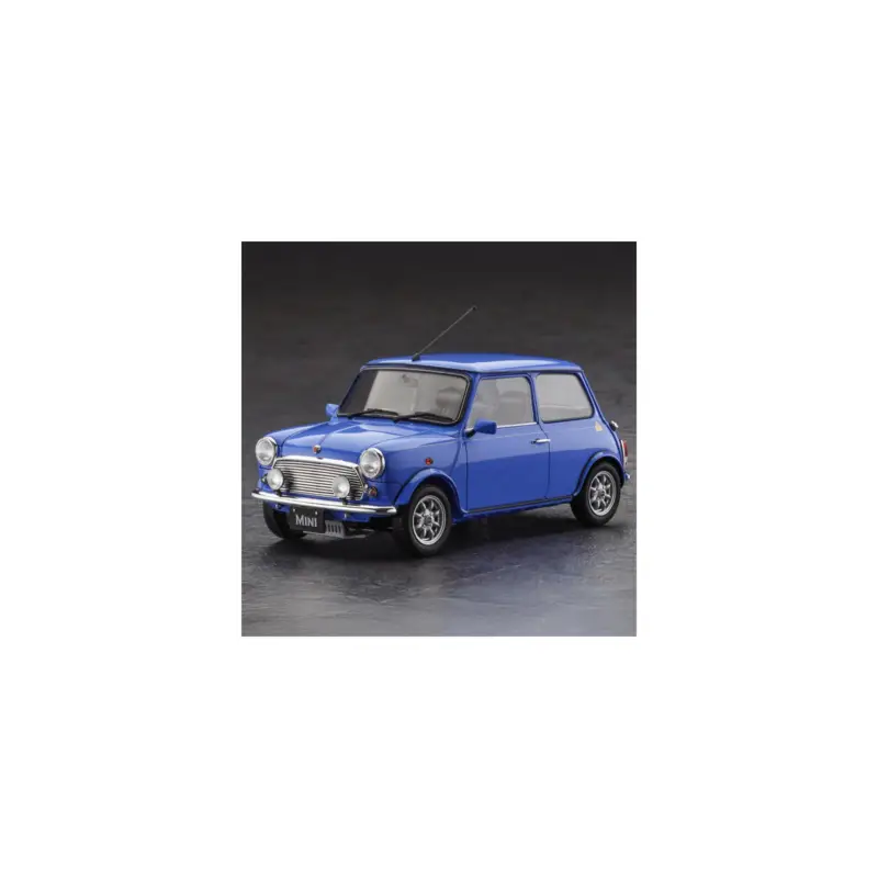 1:24 scale plastic model of a Mini car, limited edition 40th Anniversary Schaalmodel Goedkoop