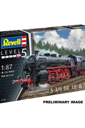 Model Set Express Loco S3/6 BR 18(5) with Tender Treinmodellen Superprijs