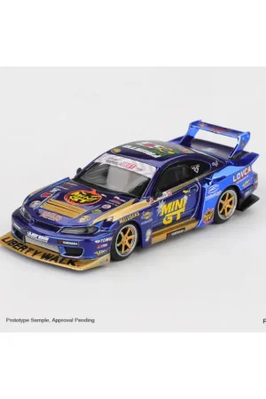 Seizoensaanbieding Mini gt nissan silvia s15 lb-super silhouette 555 team mini gt liberty walk formula drift 2025 1/64