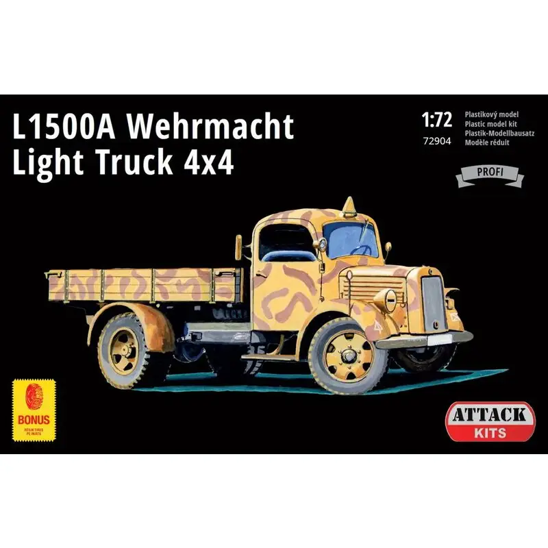 L1500A Wehrmacht Lichte vrachtwagen 4x4 Schaalmodel Gereduceerde Prijs