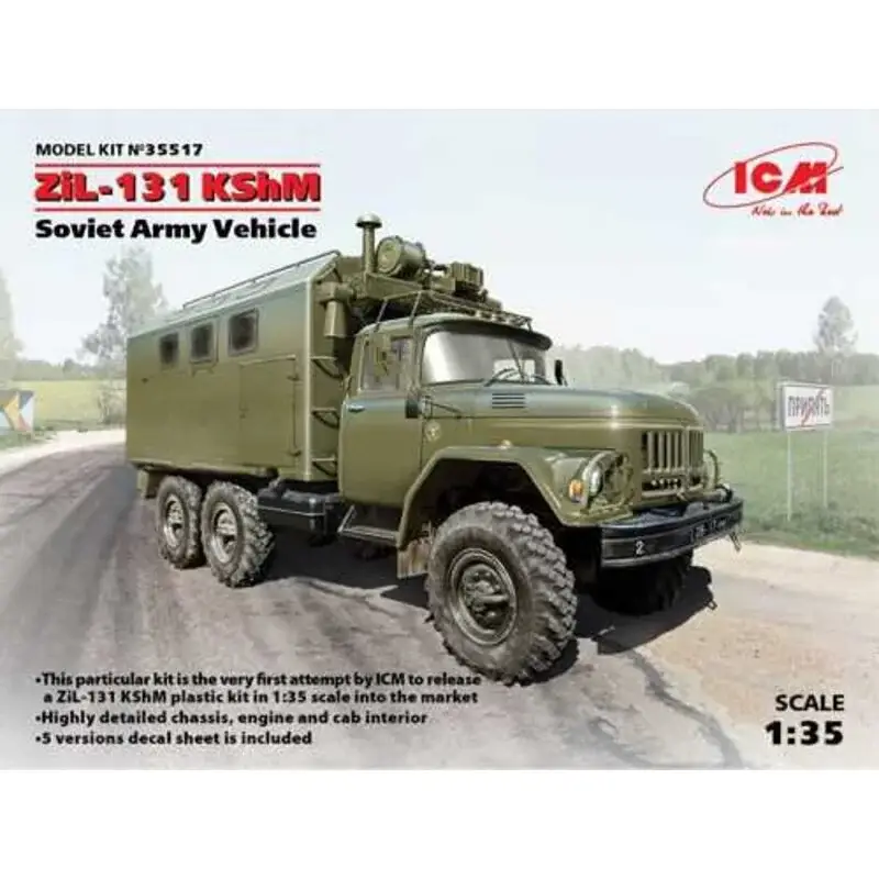 ZiL-131 KSHM, Soviet Army Vehicle Schaalmodel Betrouwbaar