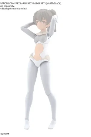 Bestel Nu 30ms opt body parts arm/leg white/black Gunpla