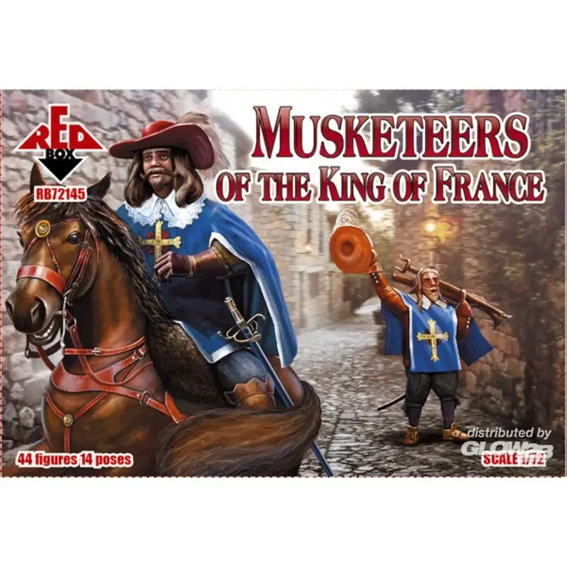Musketiers van de koning van Frankrijk Figuren Betrouwbaar