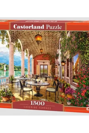 Lakeside Terrace 1500 Piece Puzzle Puzzel Seizoensaanbieding
