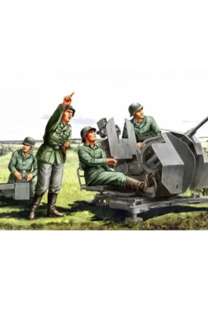 Lage Kosten 20 mm Flak38 figuurenset Figuren