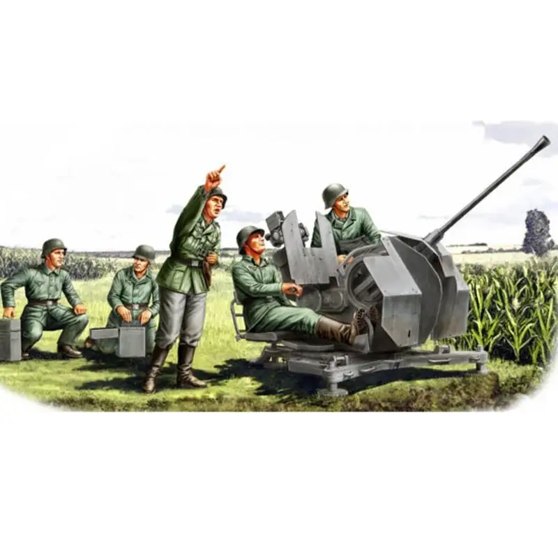 Lage Kosten 20 mm Flak38 figuurenset Figuren