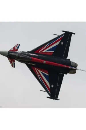 Rechtstreeks Van De Fabrikant Eurofighter typhoon „zwarte jack“ Schaalmodel