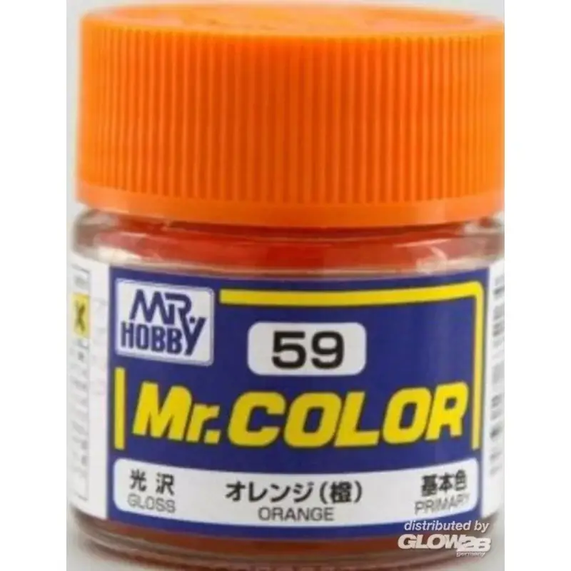 Nu Kopen Mr Hobby -Gunze Mr. Color (10 ml) Orange Acrylverf