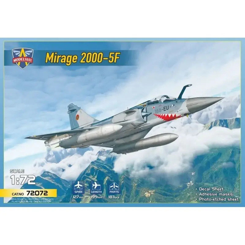 Korting Dassault Mirage 2000 5F Schaalmodel