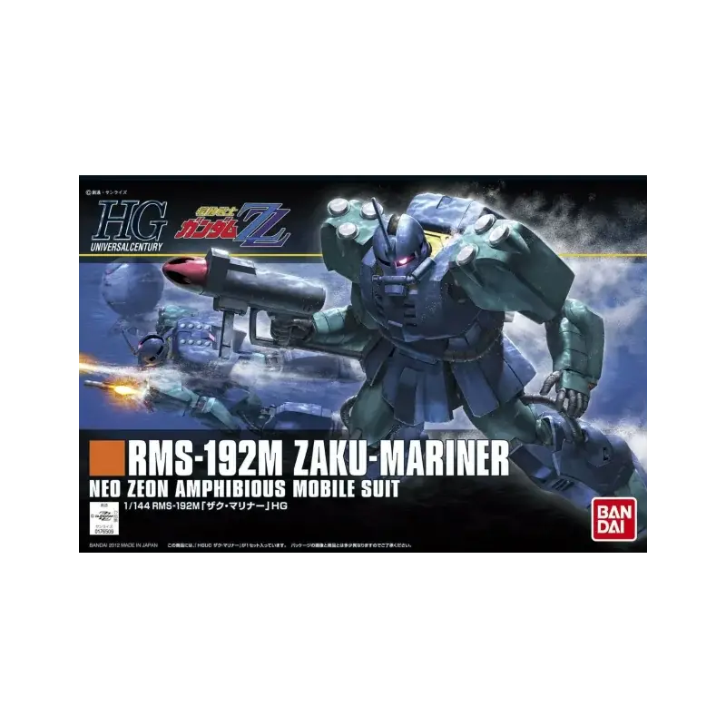 GUNDAM - 1/144 HGUC ZAKU-MARINER - Model Kit Gunpla Gecertificeerd