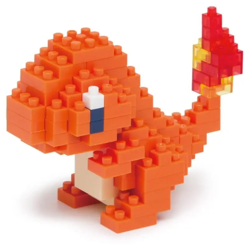 Pokemon Charmander Salameche Glumanda x NANOBLOCK Uitverkoop