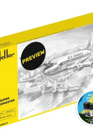 STARTER KIT DC6 Super Cloudmaster AF Schaalmodel Weekendaanbieding