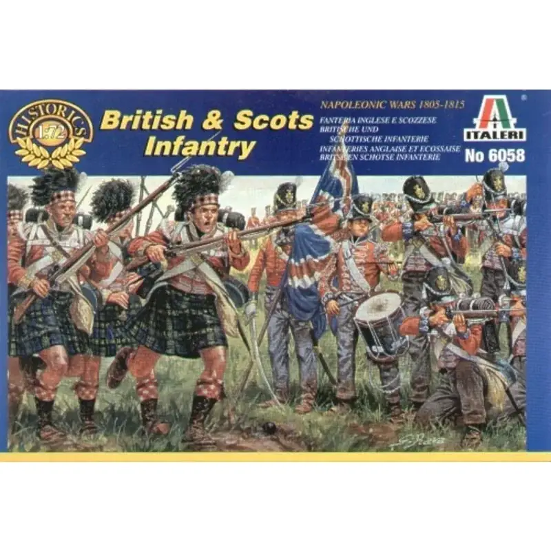 Napoleonic Wars British and Scots Infantry Figuren Betaalbaar
