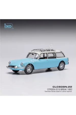 Citroen id 19 break 1960 light blue/white Miniatuur Dagaanbieding