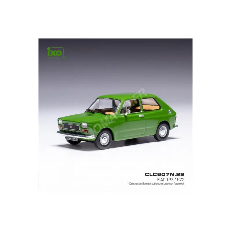 Superprijs Fiat 127 1972 green Miniatuur