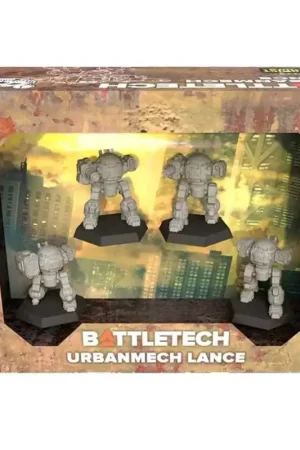 Exclusieve Aanbieding BattleTech UrbanMech Lance Figuurtje